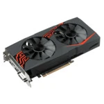 Видеокарта Asus RX 570 Rog 4Gb EX-RX570-4G 4 ГБ