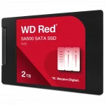 Внутренний жесткий диск Western Digital Red SA500 NAS WDS200T2R0A (SSD (твердотельные), 2 ТБ, 2.5 дюйма, SATA)