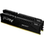 ОЗУ Kingston Fury Beast KF564C32BBEK2-64 (DIMM, DDR5, 64 Гб (2 х 32 Гб), 6400 МГц)