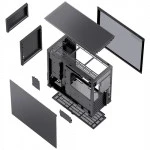 Корпус Jonsbo D41 STD Black Mid-Tower