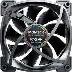 Охлаждение Montech AX120 ARGB 120х120x25 черный AX120 PWM BLACK 3 IN 1 (Для системного блока)