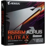 Материнская плата Gigabyte B550M AORUS ELITE AX Micro-ATX, AMD AM4