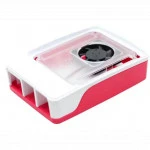 Корпус ACD Пластиковый корпус для Raspberry Pi 5 c активным вентилятором RA795 (Бюджетные, Super compact)