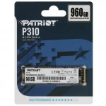 Внутренний жесткий диск Patriot P310 P310P960GM28 (SSD (твердотельные), 960 ГБ, M.2, PCIe)