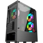 Корпус Bloody BD-CC102F Black BD-CC102F-BK (Игровые, Mid-Tower)