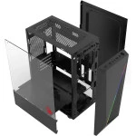 Корпус Bloody BD-CC102F Black BD-CC102F-BK (Игровые, Mid-Tower)
