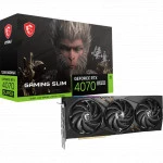 Видеокарта MSI RTX 4070 SUPER 12G GAM SLIM WE (12 ГБ)