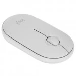 Мышь Logitech Pebble M350 Off-White 910-005541/910-005716 Бюджетные, Беспроводная