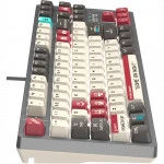 Клавиатура A4Tech S87 Pixels Red S87 PIXELS (Проводная, USB)