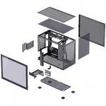 Корпус Jonsbo D32 PRO Черный D32 PRO BLACK Mini-Tower