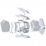 Корпус Jonsbo MOD-3 MINI White Mid-Tower