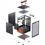 Корпус Jonsbo T6 Black (Имиджевые, Mini-Tower)