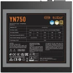 Блок питания PCcooler ATX 750W P5-YN750-G1F P5-YN750-G1FFBK1-EU 750 Вт, 80+ Gold