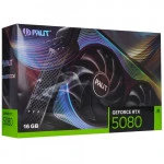 Видеокарта Palit GeForce RTX 5080 GAMEROCK 16GB NE75080019T2-GB2030G (16 ГБ)