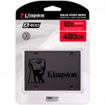Внутренний жесткий диск Kingston SA400S37A/480G 12000081299 (SSD (твердотельные), 480 ГБ, 2.5 дюйма, SATA)