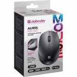 Мышь Defender Auris MB-027 Black Бюджетные, Беспроводная