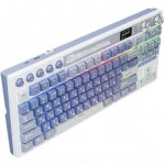 Клавиатура Royal Kludge RK M87 Ocean Blue (Cream switch) (Беспроводная, USB)