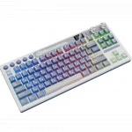 Клавиатура Royal Kludge RK M87 Ocean Blue (Beige switch) (Беспроводная, USB)