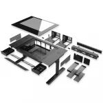Корпус Lian Li DK07X Black G99.DK07X.10EU (Игровые, Нестандартный)