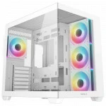 Корпус Deepcool CG530 4F WH R-CG530-WHADA4-G-1 (Игровые, Mid-Tower)