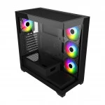 Корпус FSP M340 Black M340-BA (Игровые, Mid-Tower)