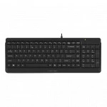 Клавиатура A4Tech FK15-2M-BLACK Проводная, USB