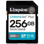 Флеш (Flash) карты Kingston Canvas Go Plus Gen4 C10 SDG4/256GB 256 ГБ