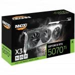 Видеокарта Inno3D GeForce RTX 5070 Ti INNO3D X3 N507T3-16D7-176068N 16 ГБ