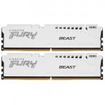 ОЗУ Kingston FURY Beast White KF552C36BWEK2-64 (DIMM, DDR5, 64 Гб (2 х 32 Гб), 5200 МГц)