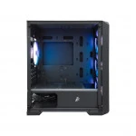 Корпус 1STPLAYER TRILOBITE T5 Black T5-BK-4F7 (Игровые, Mini-Tower)