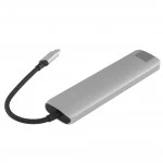 Док-станция Satechi 7-in-1 USB-C Slim Multiport Adapter with Ethernet ST-P7SM