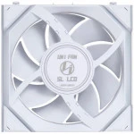 Охлаждение Lian Li UNI FAN SL WIRELESS LCD 3x120mm White G99.12SLLCD1W3W.00 (Для системного блока)