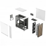 Корпус FRACTAL DESIGN North XL Chalk White TG FD-C-NOR1X-04 (Имиджевые, Full-Tower)