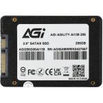 Внутренний жесткий диск AGI AI138 AGI256G06AI138-CB (SSD (твердотельные), 256 ГБ, 2.5 дюйма, SATA)
