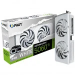 Видеокарта Palit RTX 5060Ti WHITE OC 8GB NE7506TU19P1-GB2062M 8 ГБ