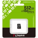 Флеш (Flash) карты Kingston Canvas Select Plus A1 U3 V30 SDCS3/512GBSP (512 ГБ)