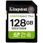 Флеш (Flash) карты Kingston Canvas Select Plus C10 UHS-I U1 V10 SDS3/128GB 128 ГБ