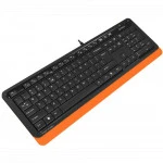 Клавиатура A4Tech Fstyler FK10 Black/Orange FK10-ORANGE (Проводная, USB)