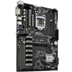 Материнская плата ASRock H110 PRO BTC+ H110PROBTC+ (ATX, LGA 1151)