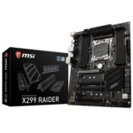 Материнская плата MSI X299 RAIDER X299RAIDER (ATX, LGA 2066)