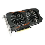 Видеокарта Gigabyte GeForce GTX 1050 Ti Windforce GV-N105TWF2-4GD (4 ГБ)