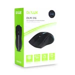 Мышь Deluxe DLM-516OGB Бюджетные, Беспроводная