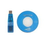 Аксессуар для ПК и Ноутбука Deluxe адаптер DLA-RJ, USB на Lan RJ-45