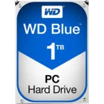 Жесткий диск Western Digital Blue 1TB SATA 3.5" 5400RPM 64Mb WD10EZRZ HDD (классические), 1 ТБ, 3.5 дюйма, SATA