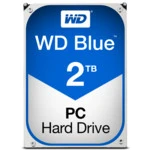 Внутренний жесткий диск Western Digital Blue 2TB SATA 3.5" 5400RPM 64Mb WD20EZRZ (HDD (классические), 2 ТБ, 3.5 дюйма, SATA)