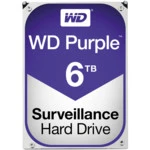 Внутренний накопитель Western Digital Purple 6TB SATA 3.5" 5400RPM 64Mb WD60PURX (HDD (классические), 6 ТБ, 3.5 дюйма, SATA)