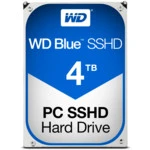 Жесткий диск Western Digital Blue SSHD 4TB (8GB) SATA 3.5" 5400RPM 64Mb WD40E31X 4 ТБ, 3.5 дюйма, SATA