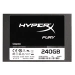 Внутренний накопитель Kingston SSD FURY 240 GB SATA 2.5" SHFS37A/240G (SSD (твердотельные), 240 ГБ, 2.5 дюйма, SATA)