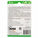 Флеш (Flash) карты Mirex microSDHC [13612-MC10SD08] 8 ГБ