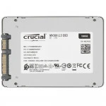 Внутренний жесткий диск Crucial CT1000MX500SSD1 (SSD (твердотельные), 1 ТБ, 2.5 дюйма, SATA)